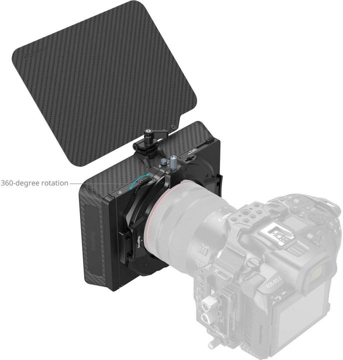 Produktbild SmallRig 4411 Matte Box with Adjustable Clamp and VND Kit (Matte Box)