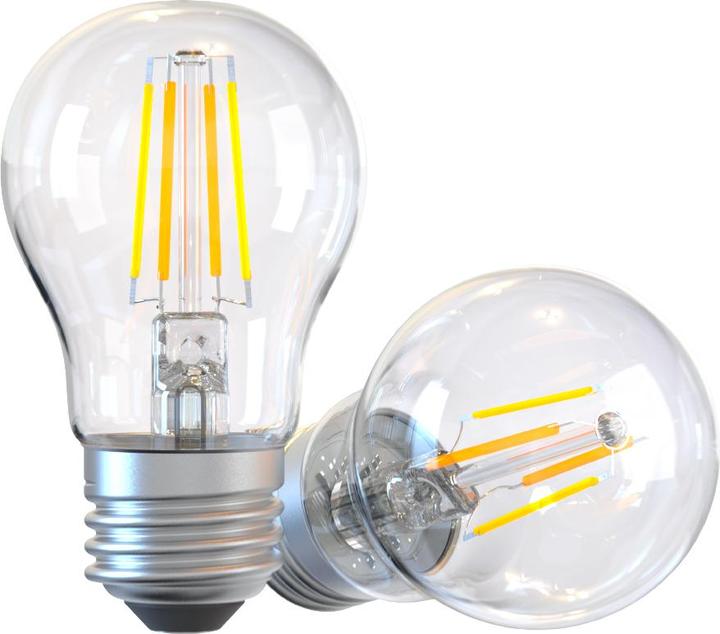 Actual product image Tellur WiFi Filament Smart Bulb E27 clear, white/warm, dimmer (E27, 6 W, 650 lm, 1 x, F)