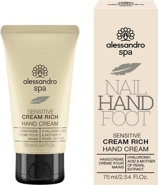 Image du produit Alessandro Spa Cream Rich Sensitive crème (75 ml)