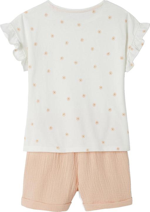 Immagine prodotto Vertbaudet Set da bambina: maglietta e pantaloncini (158)