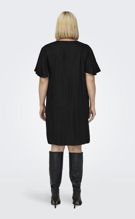 Image du produit Only Robe curvy à col en V et manches courtes (50)