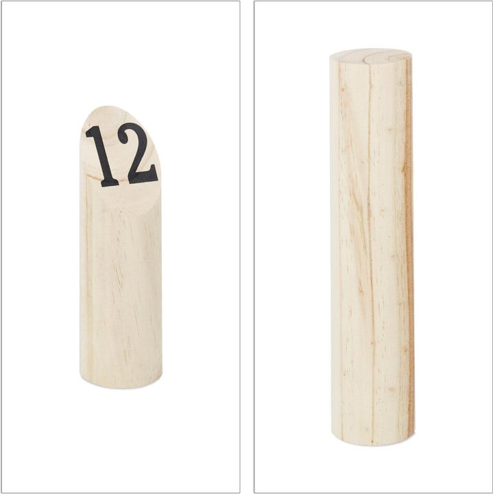 Image du produit Relaxdays Jeu Kubb Viking