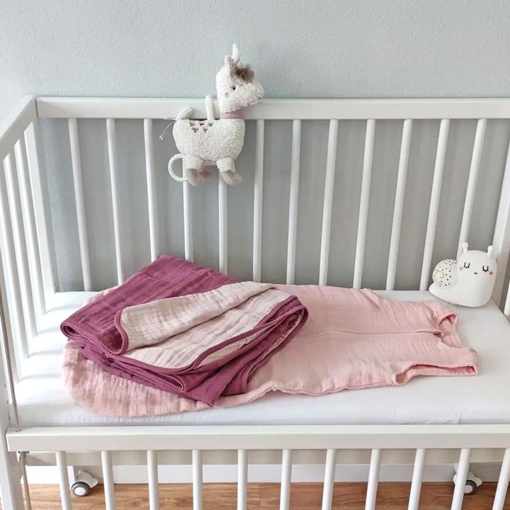 Produktbild Makian Musselin-Schlafsack - Puder - Schlafsäcke (80 cm)