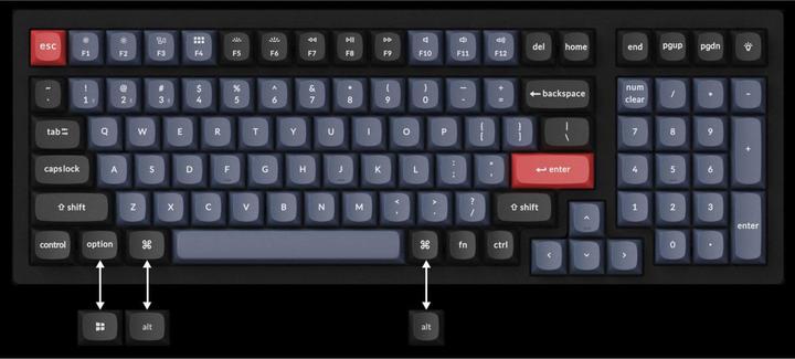Actual product image Keychron K4 Pro (US, Wireless, Cable)