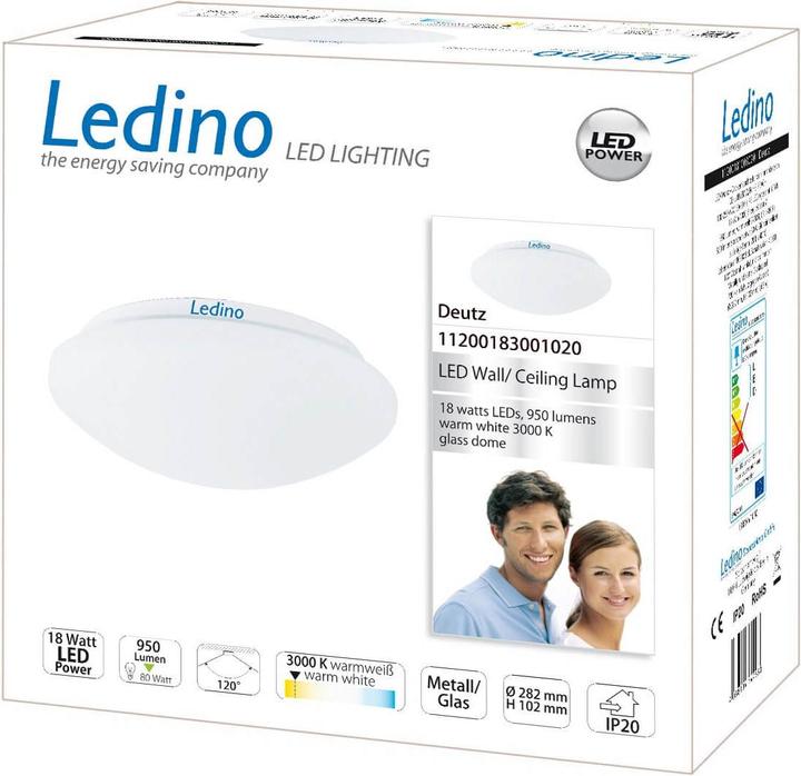 Produktbild Ledino LED-Deckenleuchte Deutz (950 lm)