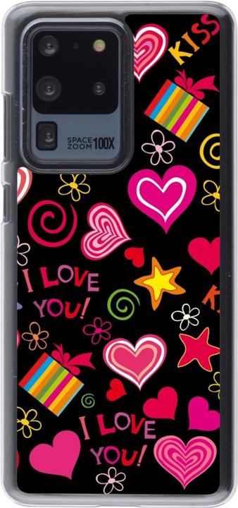 Produktbild PhoneLook Hülle transparent Valentine 2023 love symbols (Samsung Galaxy S20 Ultra)