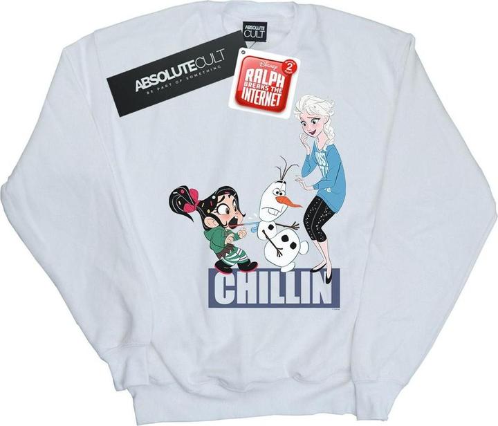 Image du produit Disney - Sweat WRECK IT RALPH ELSA AND VANELLOPE - Femme (XL)