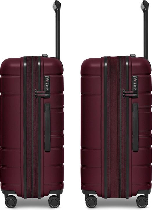 Actual product image Redolz Essentials 11 4 Rollen Trolley 66 cm mit Dehnfalte (80 l)