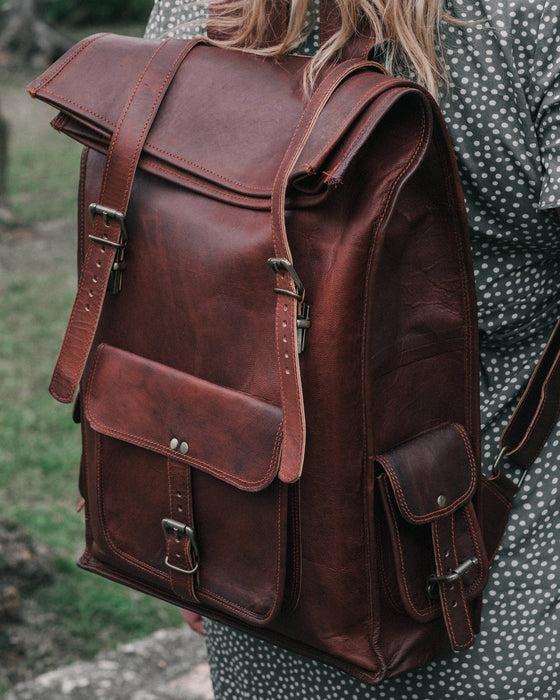 Actual product image Only-Bags.Store The Chavez roll-top rucksack