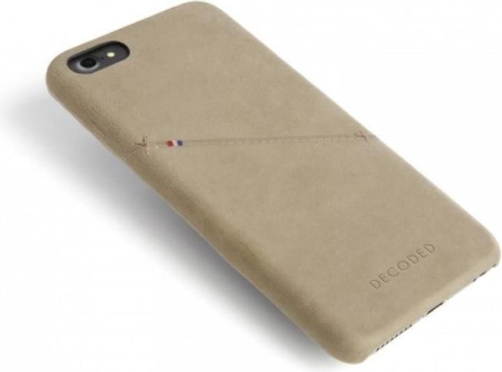 Image du produit Decoded Coque arrière en cuir pour iPhone 6/6S/7/8 Sahara (Apple iPhone 6)
