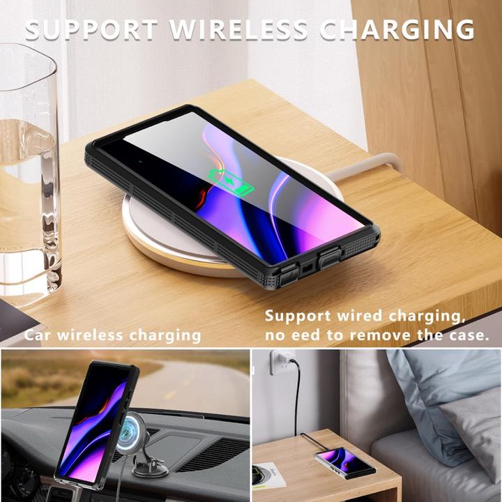 Image du produit Redpepper Samsung Galaxy S24 Ultra - IP68 Mars Series Wasserdichtes Outdoor Case mit MagSafe schwarz (Samsung Galaxy S24 Ultra)