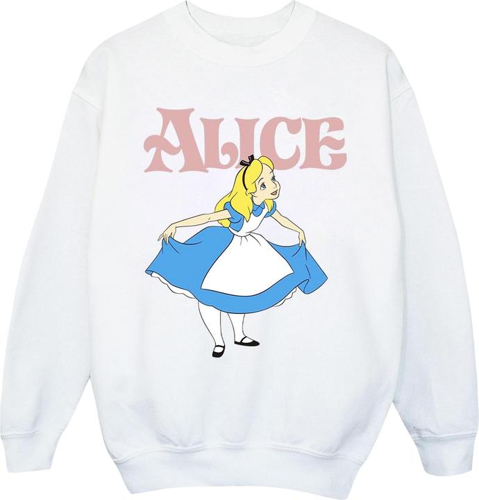 Disney Alice im Wunderland Sweatshirt Mädchen Take A Bow