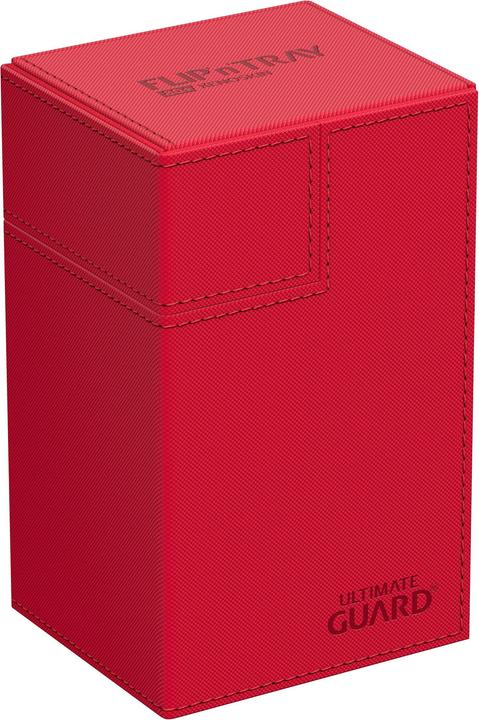 Immagine prodotto Ultimate Guard Flip'n'Tray 80+ XenoSkin Monocolor Rouge