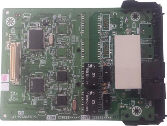 Immagine prodotto Panasonic KX-NS5282X Scheda BRI a 2 porte per 2 porte base ISDN per KX-NS700NE (BRI2)