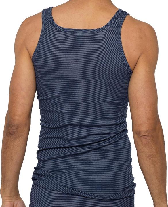 Actual product image ESGE 5 pack - fine rib striped undershirt (M)