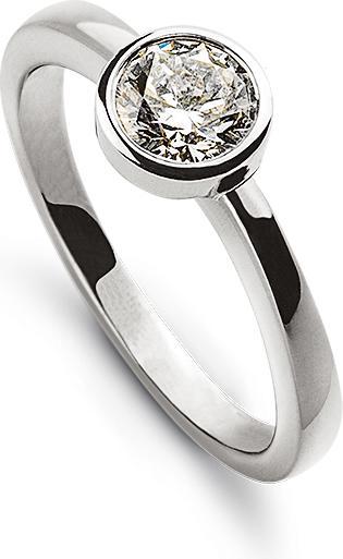 Produktbild Muau Ring Zargen-Fassung (54, 950 Platin)