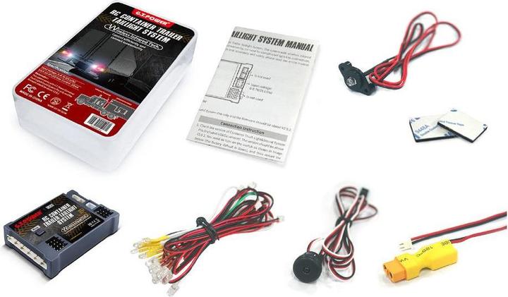 Produktbild G.T. Power Beleuchtung LED für LKW Anhänger 1:14
