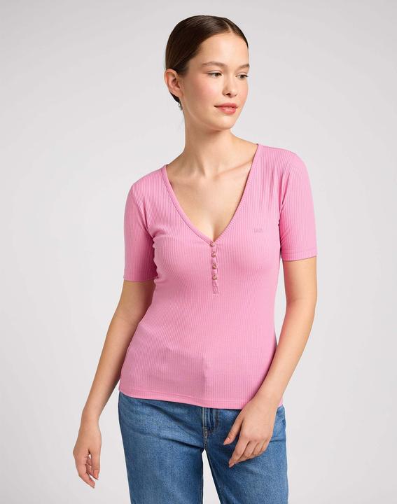 Produktbild Lee T-Shirts Shortsleeves Henley (M)