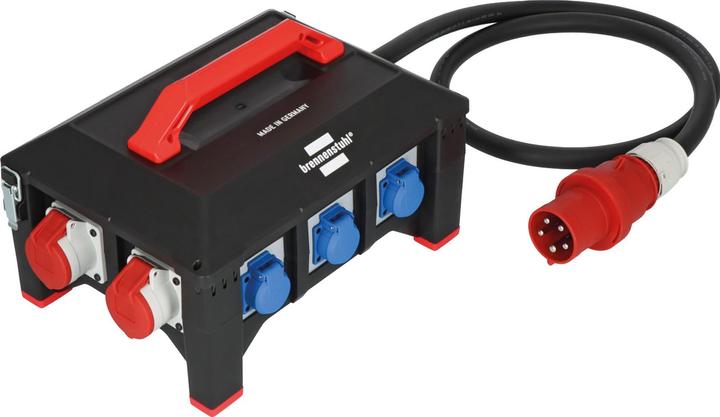 Produktbild Brennenstuhl Profi Verteiler BSV 5-63A FI (9 x, CEE, CEE 7/3)