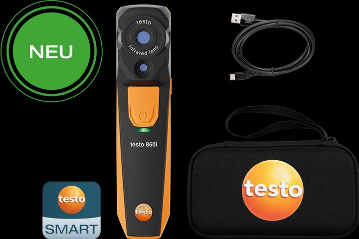 Image du produit Testo 860i Set Wärmebildkamera -20 bis 350 °C 9 Hz