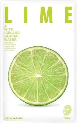 She’s Lab Blue Dot - With Iceland Glacial Water Mask In Lime