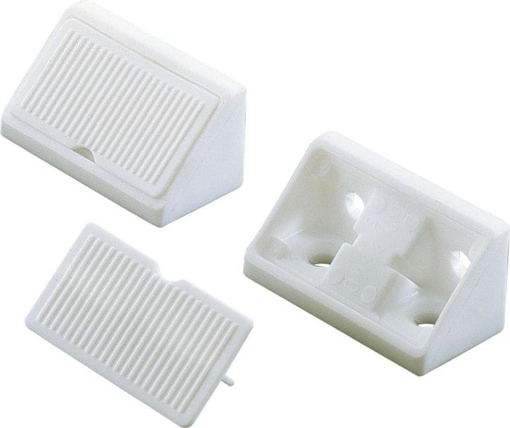 Immagine prodotto Hettich Connettori per carcassa universali in plastica bianchi (Connettori angolari, 100 pz.)