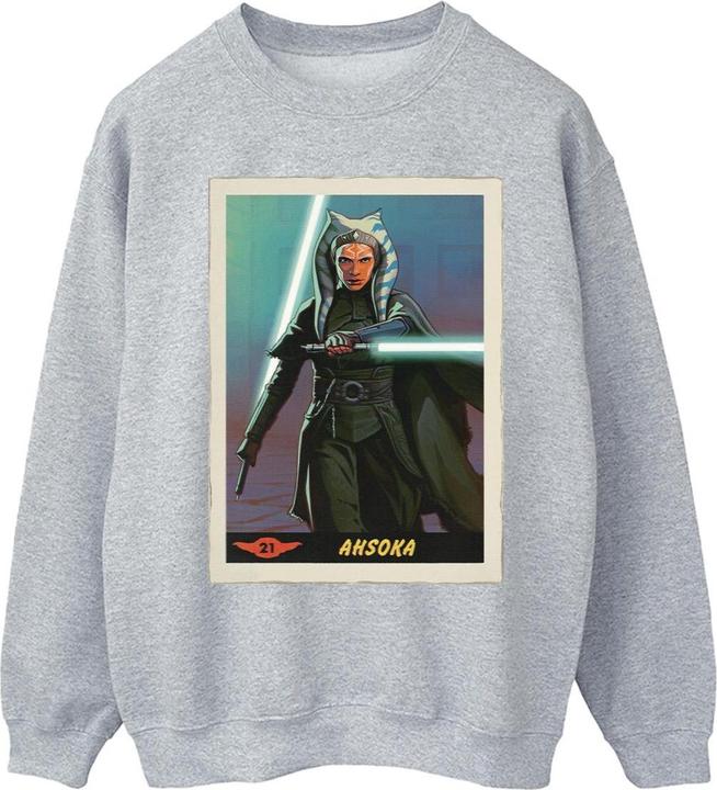 Actual product image Star Wars Mens The Mandalorian Ahsoka Sweatshirt (S)