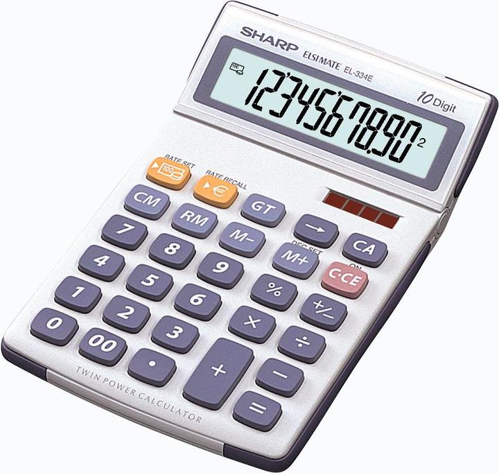 Immagine prodotto Sharp EL-334E (Celle solari, Batterie)