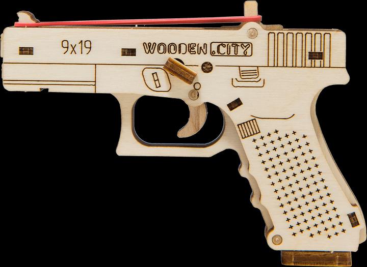 Actual product image WoodenCity Pistol GLK-19 Weapons