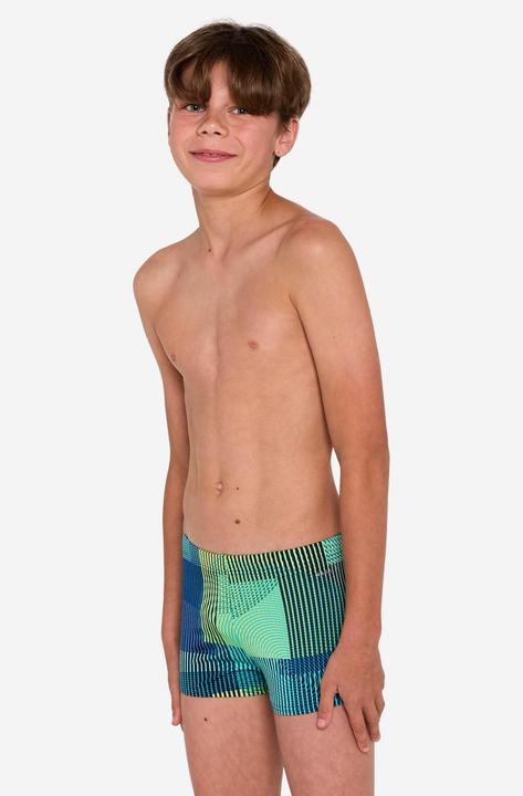 Produktbild Nabaiji Badehose Boxer Jungen - 500 Fitib blau/grün (12, 13, 14)