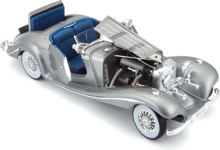 Produktbild Maisto Mercedes Benz 500K Specialroadster 1936 grey