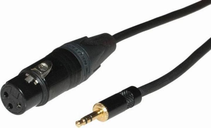 Image du produit Contrik XLR f vers Mini Plug 3-pin (1.50 m, XLR, Jack 3,5 mm (AUX))