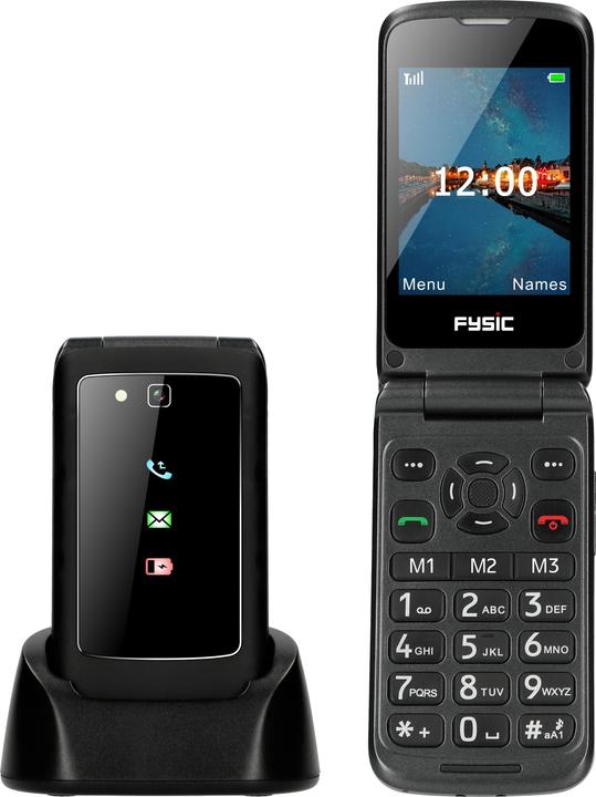 Produktbild Fysic F15 Schwarz (2.80", 4G)
