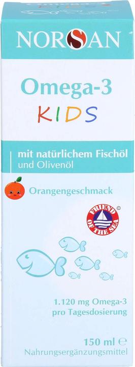 Actual product image Norsan Omega-3 Kids (1 Piece, Oil, 261 g)