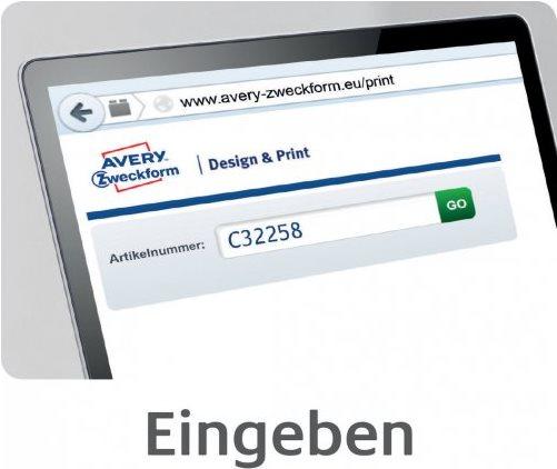 Actual product image Avery Tent Card C32253