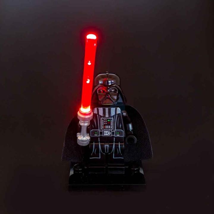 Actual product image Light my bricks LED LEGO® Star Wars Lightsaber Light - Red (5 cm cable)