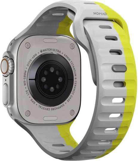 Produktbild Nomad Sport Band 42/44/45mm bicolor Lunar Gray/High Volta (Fluorkautschuk)