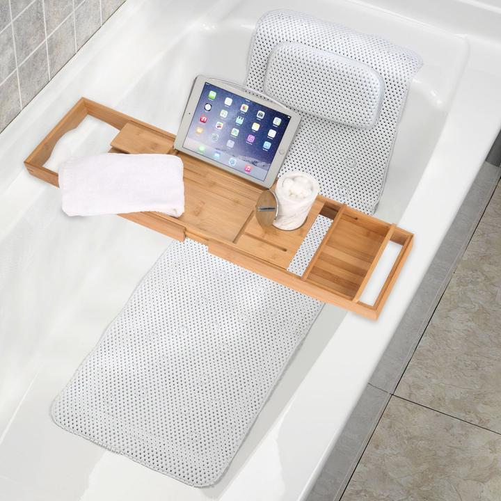 Actual product image Diaqua Bath tub shelf (6.5 x 23.5 x 75.5 cm)