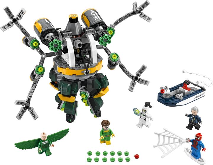 Immagine prodotto LEGO Marvel Super Heroes Spider-Man: la trappola con i tentacoli di Doc Ock (76059, LEGO Marvel)