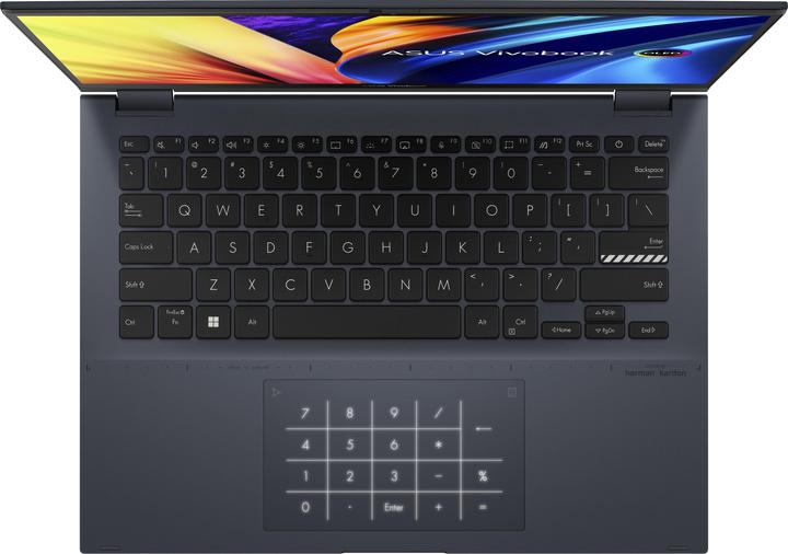 Produktbild ASUS Vivobook S 14 Flip (14", Intel Core i9-13900H, 16 GB, 1000 GB, DE)