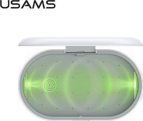 Immagine prodotto Usams Sterylizator UV z ład. indukcyjną 10W biały/white ZB138XDJ01 (US-ZB138)