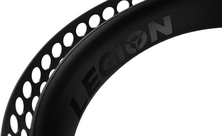 Actual product image Lenovo Legion H300 Headphones Wired Headband Gaming Black (Cable)
