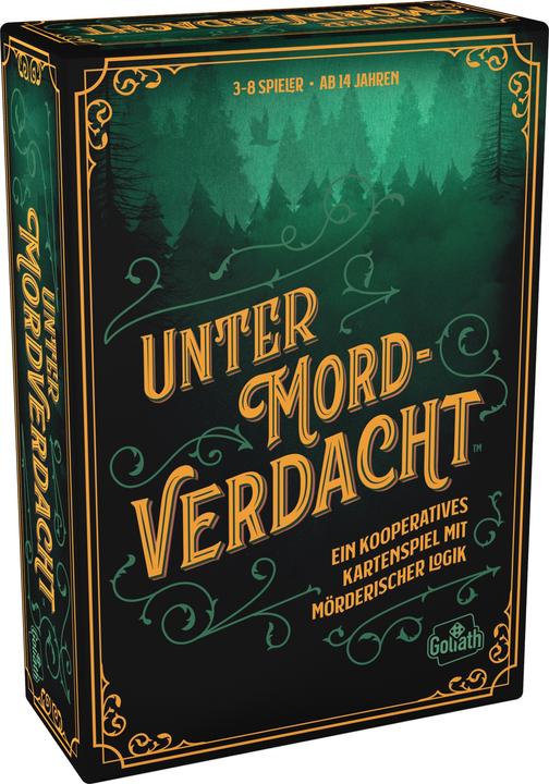 Actual product image Goliath Toys Goliath Card Game Under Suspicion of Murder (German)