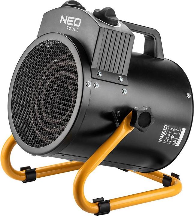 Actual product image Neo Tools electric heater (2kW industrial electric heater, setting control, IPX4) (2000 W)