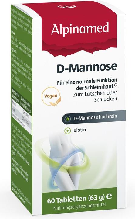 Immagine prodotto Alpinamed D-Mannosio (60 Pezzo/i, Pillole, 63 g)
