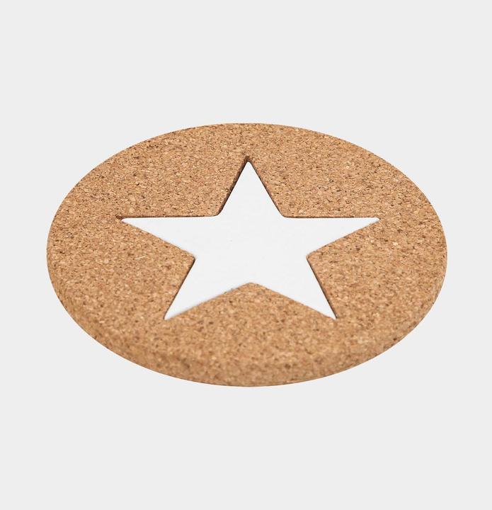 Image du produit I Am Creative Dessous de plat en liège, dessous de plat pour poêle et casserole, set de 5 pcs. (5 x, Dessous de poêle)