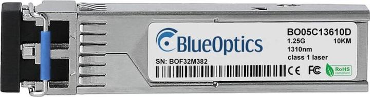 Actual product image CBO Alcatel-Lucent iSFP-GIG-LX Compatible BlueOptics SFP BO05C13610D