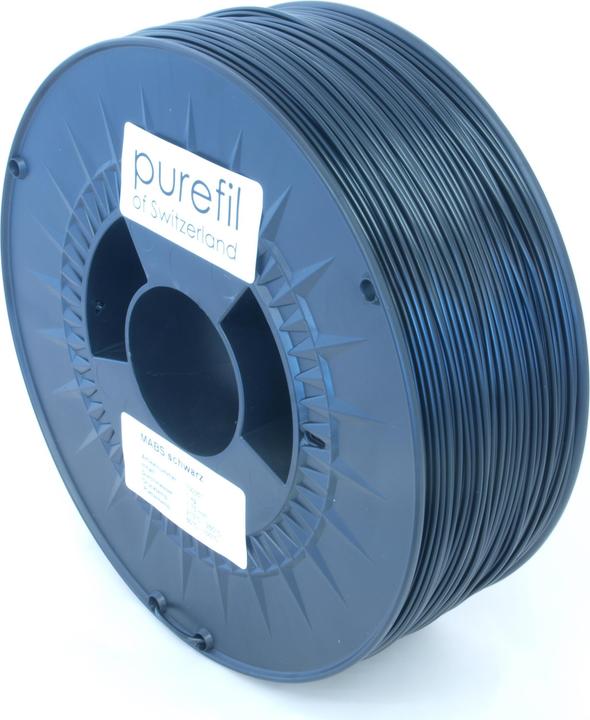 Produktbild Purefil Filament (MABS, 1.75 mm, 1000 g, Schwarz)