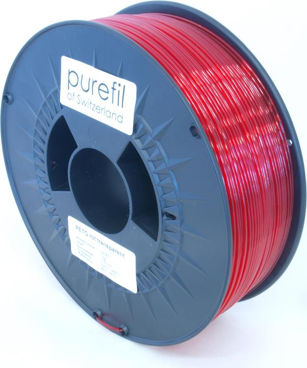 Productafbeelding Purefil Draad (PETG, 1.75 mm, 1000 g, Rood)
