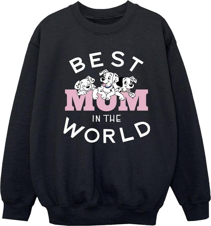 Immagine prodotto Disney 101 Dalmatians Best Mum In The World Felpa Ragazze (128)